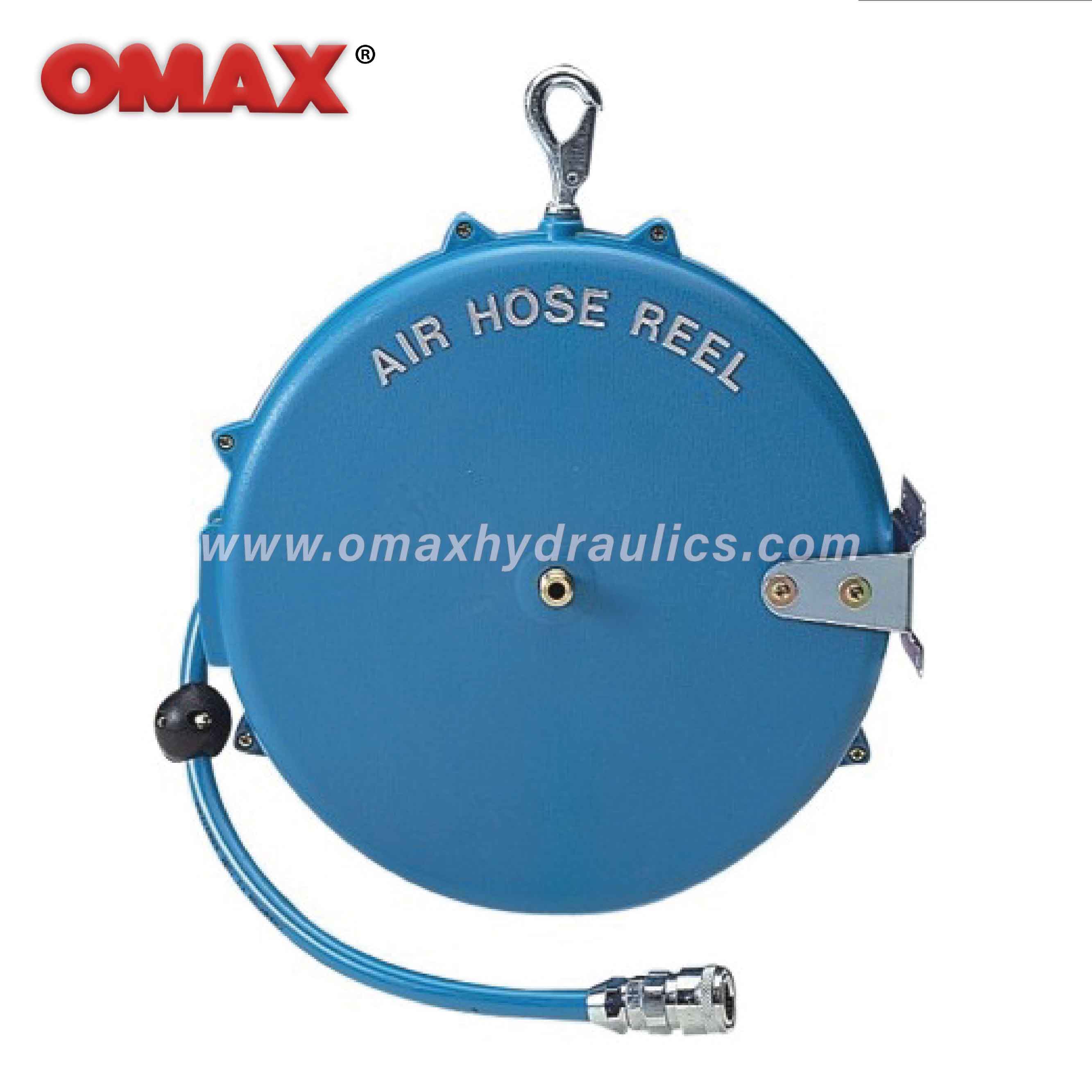 Air Hose Reel - OMAX Hydraulics Industrial